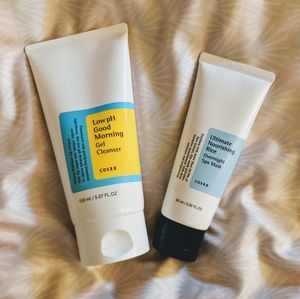 Cosrx skincare bundle cleanser & mask